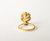 Bague 53 Bague Palme Or Jaune et Rubis 58 Facettes
