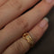 Bague Bague Hermès en or jaune 18K 58 Facettes