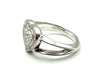 Ring 56 CHOPARD. Happy Diamonds ring in white gold and diamonds 58 Facettes