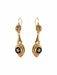 Boucles d'oreilles Boucles d'oreilles Anciennes Onyx Perles 58 Facettes