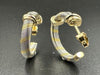 CARTIER earrings - Trinity Steel Gold earrings 58 Facettes