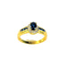 Ring 56 Ring in Yellow Gold, Sapphire & Diamonds 58 Facettes 20400000622/Lil