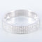 Bague 56 Bague en or blanc pavage diamants 58 Facettes