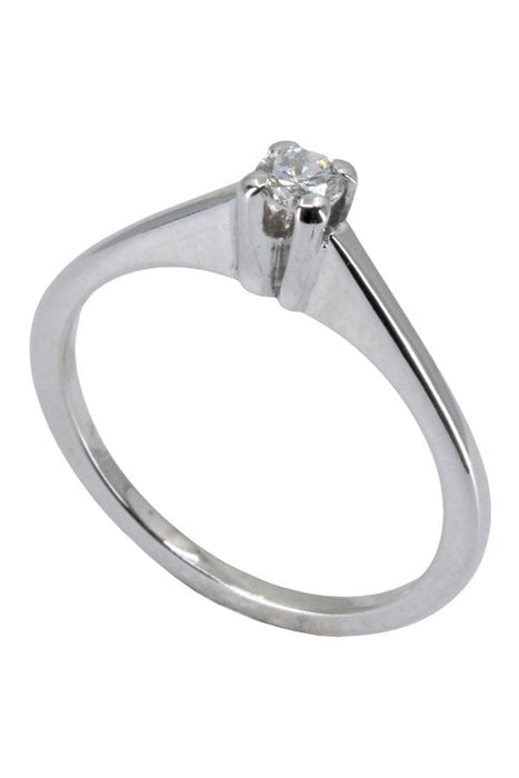 Bague 51 SOLITAIRE DIAMANT 0.12 CARAT 58 Facettes 046641