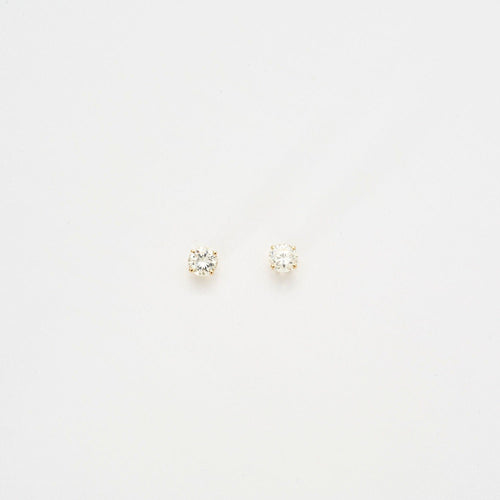 Boucles d'oreilles Paire de Clous d'oreilles Or Jaune 58 Facettes