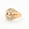 Bague 56 Bague Or Platine et Diamants 58 Facettes