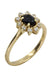 Ring 51 SAPPHIRE AND DIAMOND MARGUERITE RING 58 Facettes 054321