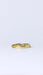 Ring 56.5 Pre-Owned 14k Yellow Gold Diamond and Blue Sapphire Ring 58 Facettes 2310018