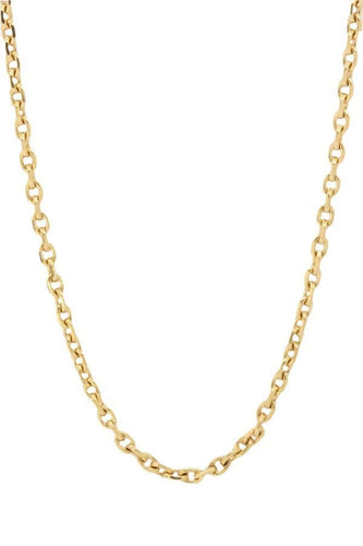 Collier CHAINE MAILLE FORÇAT DIAMANTÉE 58 Facettes 044971