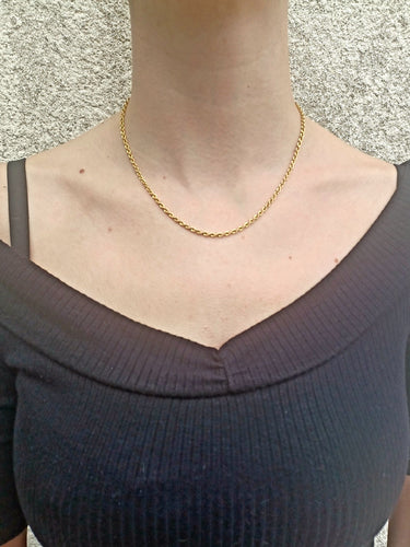Collier Chaine En Or Torsadé 58 Facettes 3105/1