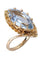 Bague 44 BAGUE MODERNE TOPAZE 58 Facettes 066711