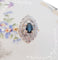 Bague Bague Marquise Saphir Diamants 58 Facettes AA 1512