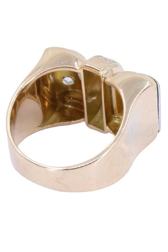 Bague 55 BAGUE TANK DIAMANTS 58 Facettes 062231