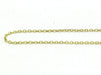 Chain necklace in gold convict mesh 58 Facettes 2923/1