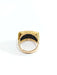 Ring 52 Gold and Diamond Tank Ring 58 Facettes
