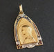Pendentif J.holy - Médaille 2 Ors Art Nouveau 58 Facettes