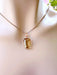 Pendant Imposing citrine pendant in yellow gold 58 Facettes AA 1635