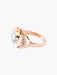 Ring 54.5 Art Deco ring Rose gold 58 Facettes