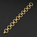 Georges Lenfant bracelet for O.J Perrin - yellow gold braided mesh bracelet 58 Facettes