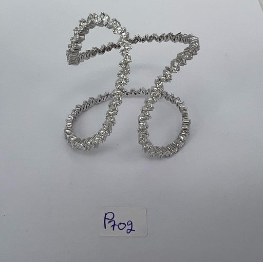 Bracelet Bracelet bangle diamants Marquise 58 Facettes P702
