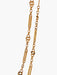Yellow gold long necklace 58 Facettes