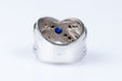 Ring White gold sapphire diamond ring 58 Facettes 111-170463-34