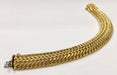 Bracelet Braided mesh bracelet in yellow gold 58 Facettes