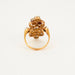 Ring 53 Marquise scroll ring Diamonds 58 Facettes