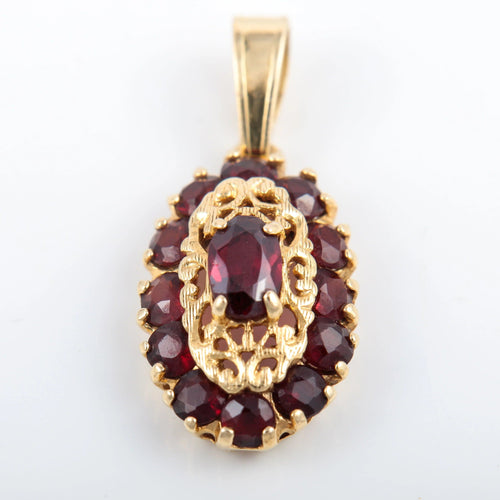 Pendentif Pendentif Grenats 58 Facettes JE461
