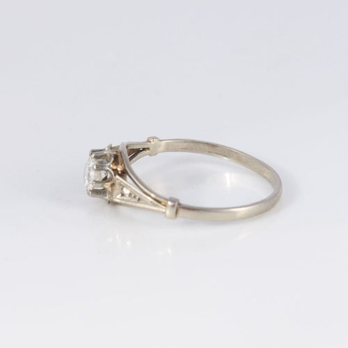 Bague Bague de fiançailles Art Déco 58 Facettes