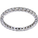 65 Alliance ring in white gold, diamonds 58 Facettes 061731