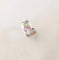 Bague Bague Jonc en Or blanc, Pierres fines & Diamants 58 Facettes AA 1437