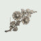 Broche Broche S.XIX époque antique or 18 kts et argent avec diamants 58 Facettes Q954A (910)