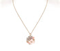 CHAUMET necklace - Hortensia necklace in pink gold, opal, tourmalines, diamonds 58 Facettes 082782-000