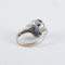Bague 49 Bague Saphir 3.22ct Diamants 58 Facettes