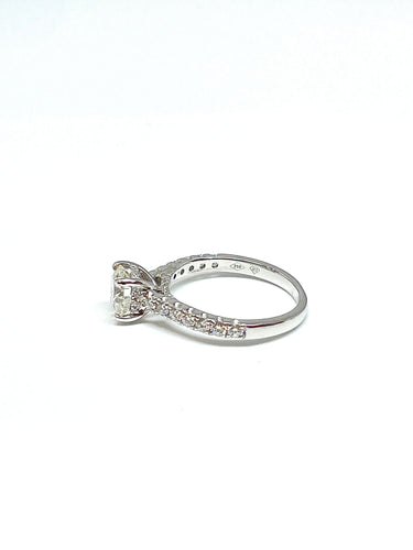 Bague Bague Solitaire diamant 1.01ct 58 Facettes