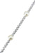 ART-DECO LINE PEARL AND DIAMOND BRACELET Bracelet 58 Facettes 046431