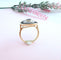 Bague 57.5 Bague Saphirs et Diamants Or 18 K 58 Facettes AA 1629