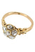 NAPOLEON III FLOWER RING 58 Facettes 041031
