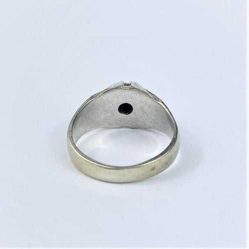 Bague 59.5 Bague Dôme en Or Blanc avec Diamant 58 Facettes 20400000539