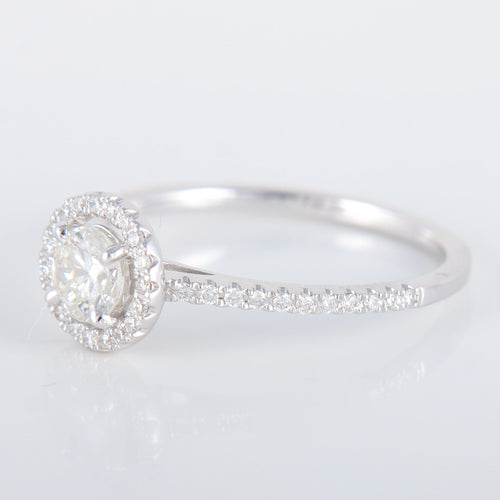 Bague 52 Bague Solitaire 0.40ct 58 Facettes