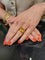 Bague BAGUE ORNEMENTALE SAPHIR ORANGE 58 Facettes 064681