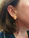 Boucles d'oreilles CLIPS EN OR JAUNE & CORAIL 58 Facettes 066401