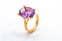 Bague 53 Bague Fantaisie Améthyste 58 Facettes