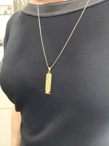 Pendentif PENDENTIF CARTOUCHE ÉGYPTIEN 58 Facettes 066251