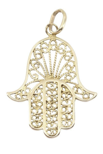 Pendentif PENDENTIF MAIN DE FATMA FILIGRANE 58 Facettes 065651