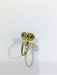 Ring 58 Gold And Citrine Ring 58 Facettes
