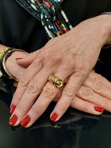 Bague 54 BAGUE TANK 58 Facettes 063231