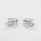 Boucles d'oreilles Boucles d'oreilles, or gris, diamants 58 Facettes HS7269