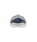 Bague 53 / Blanc/Gris / Or 750 Bague Saphir Cabochon 58 Facettes 210226R